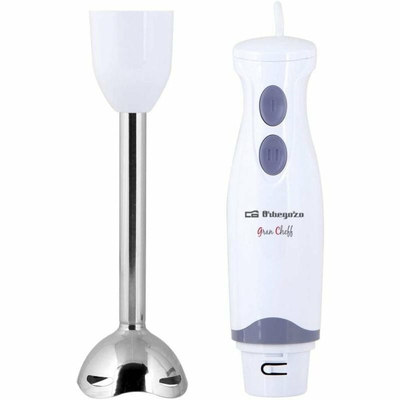 Hand-held Blender Orbegozo BT 1320 400 W White