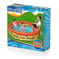 Inflatable Paddling Pool for Children Bestway Butterflies 168 x 38 cm