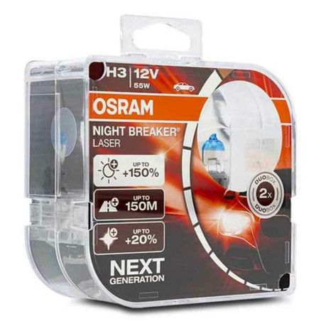 Car Bulb OS64151NL-HCB Osram OS64151NL-HCB H3 55W 12V (2 Pieces)