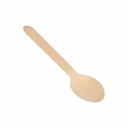 Set of Spoons Algon Wood 20 Units 16 x 3 x 1 cm