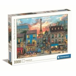 Puzzle Clementoni Rues de Paris 1000 Pieces