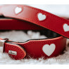 Dog collar Hunter Love XS/S 30-34 cm Rojo/Blanco