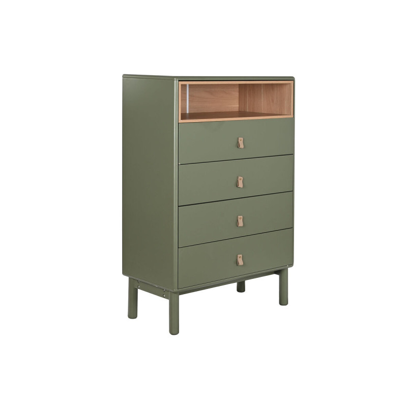 Chest of drawers Home ESPRIT Green polypropylene MDF Wood 80 x 40 x 117 cm