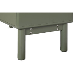 Chest of drawers Home ESPRIT Green polypropylene MDF Wood 80 x 40 x 117 cm