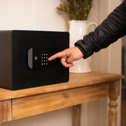 Safe Box with Electronic Lock Yale Black