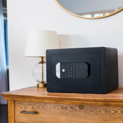 Safe Box with Electronic Lock Yale Black