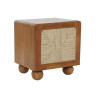 Nightstand DKD Home Decor Brown Acacia 50 x 40 x 53 cm