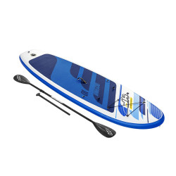 Inflatable Paddle Surf Board with Accessories Bestway Hydro-Force 305 x 84 x 12 cm