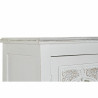 Sideboard DKD Home Decor   White Mango wood Mirror 122 x 39 x 77 cm