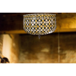 Ceiling Light Viro Queen Multicolour Iron 60 W 45 x 25 x 45 cm