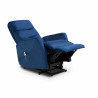 Reclining Armchair Astan Hogar Relax Blue Velvet