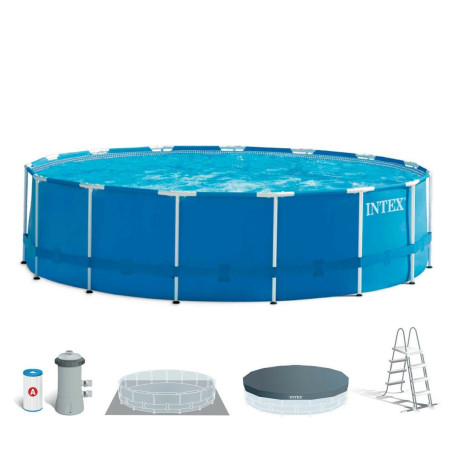 Detachable Pool Intex 28242 457 x 122 x 457 cm