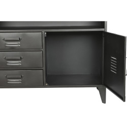 Sideboard Home ESPRIT Black 100 x 45 x 80,5 cm