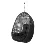 Hanging garden armchair Dido Black 81 x 64 x 111,5 cm