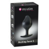 Rocking Force Anal Plug Mystim 5 Black (9,5 cm)