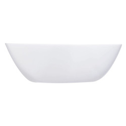 Bowl Luminarc Zelie White Glass 16 cm (24 Units)