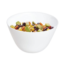 Bowl Luminarc Zelie White Glass 12 cm (24 Units)