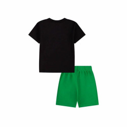 Children's Sports Outfit Jordan Jumpman Ft Short Black Green 2 Pieces