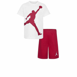 Children's Sports Outfit Nike Knit  White Red Multicolour 2 Pieces