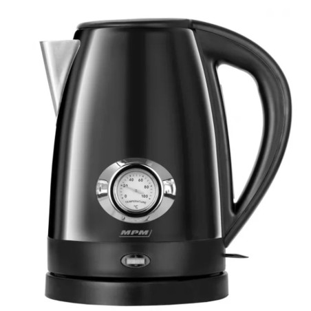 Kettle Mpm MCZ-108 Black Stainless steel 1500 W 1,7 L