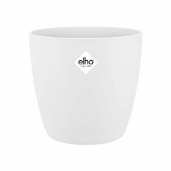 Plant pot Elho 5642723015000 White polypropylene Plastic Circular