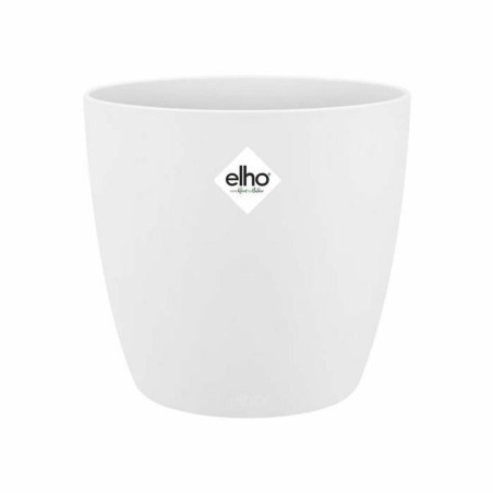 Plant pot Elho 5642723015000 White polypropylene Plastic Circular