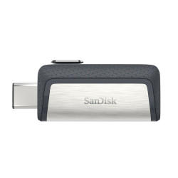 USB stick SanDisk Ultra Dual Drive Grey 256 GB