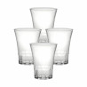 Set of glasses Duralex Amalfi Transparent 4 Pieces 130 ml (12 Units)