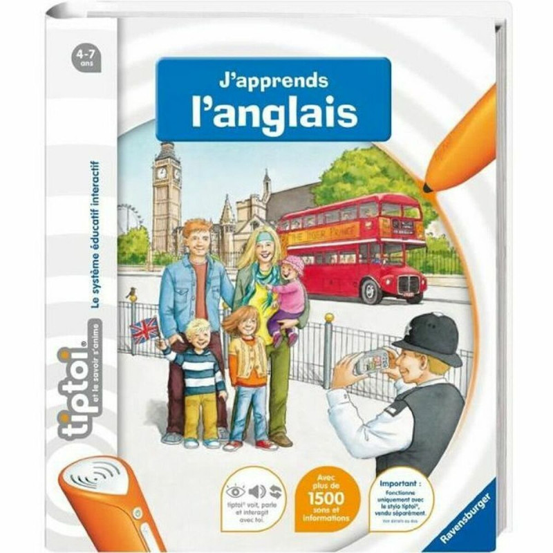 Children's interactive book Ravensburger Tiptoi I'm learning English