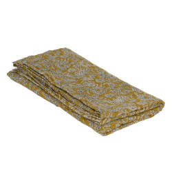 Towelling Sarong Beige Mustard Cotton 90 x 180 cm