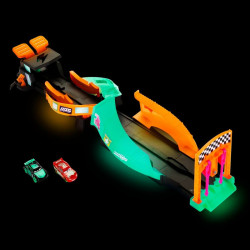 Launcher Track Cars Glow Racers Glow In The Dark