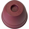 Plant pot EDA Dark Red Ø 50 cm Plastic Circular Modern