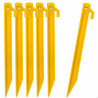 Camping peg Aktive 6 Pieces (24 Units)