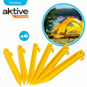 Camping peg Aktive 6 Pieces (24 Units)