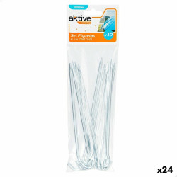 Camping peg Aktive (24 Units) 10 Pieces 160 mm Ø 5 mm