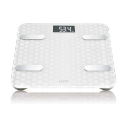 Digital Bathroom Scales LAICA PS7011 White Glass