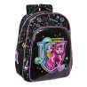 School Bag Monster High Black 33 x 42 x 14 cm