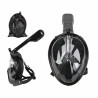 Snorkelling mask with sports camera support Silicone