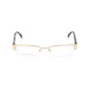 Unisex' Spectacle frame Alexander McQueen AMQ-4159-R2E Golden Ø 51 mm