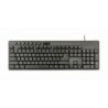 Keyboard and Mouse GEMBIRD KBS-UM-04 Black Monochrome QWERTY Qwerty US