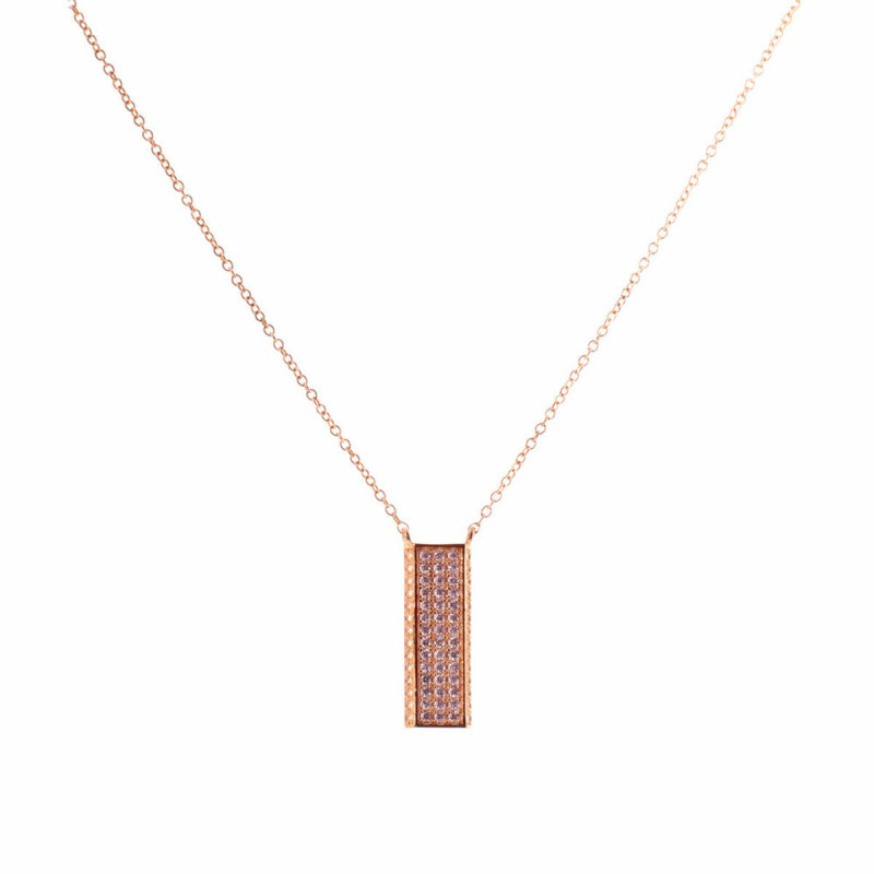 Ladies' Necklace Sif Jakobs SJ-C0079-CZ-RG 26 cm