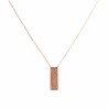 Ladies' Necklace Sif Jakobs SJ-C0079-CZ-RG 26 cm