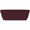 Plant pot EDA Red Ø 30 cm Plastic Oval Modern