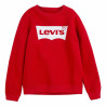 Children’s Sweatshirt without Hood Levi's Batwing Crewneck  Red