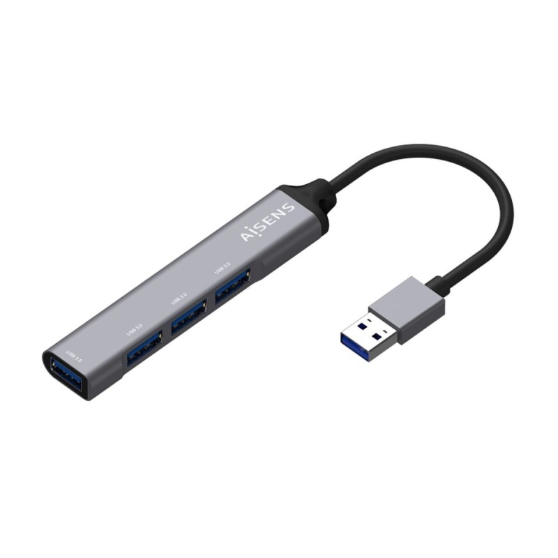 USB Hub Aisens A106-0540 Grey (1 Unit)