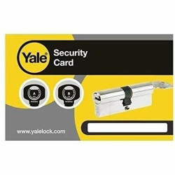 Security cylinder Yale 30 x 10 mm Brass Garage door