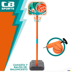 Basketball Basket Colorbaby 33 x 106 x 29 cm (4 Units)