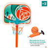 Basketball Basket Colorbaby 33 x 106 x 29 cm (4 Units)