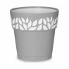 Self-watering flowerpot Stefanplast Cloe Grey Plastic 19 x 19 x 19 cm (12 Units)