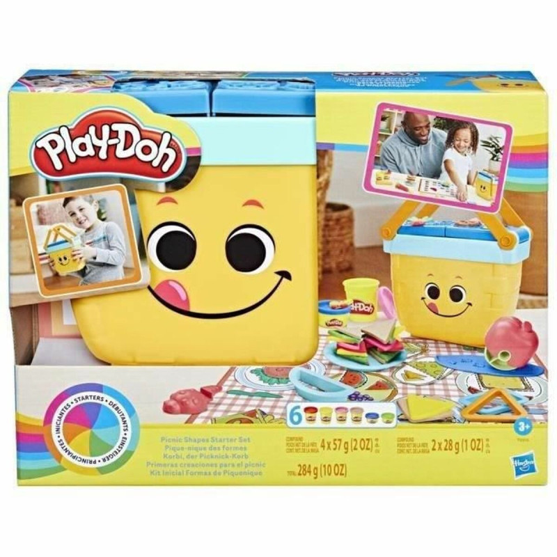 Modelling Clay Game Play-Doh PICNIC SHAPES STARTER SET Multicolour